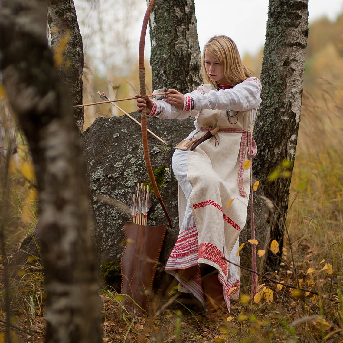 Sexy photo Girls in Slavic costumes in Hiroshima